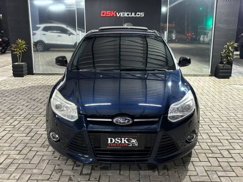 FORD - FOCUS - 2014/2015 - Azul - R$ 64.900,00